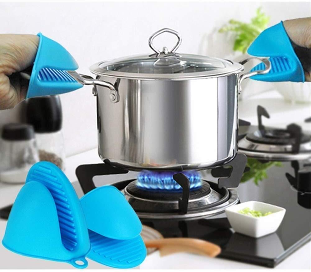 Silicone Heat Resistant Cooking Potholder For Kitchen Cooking Baking