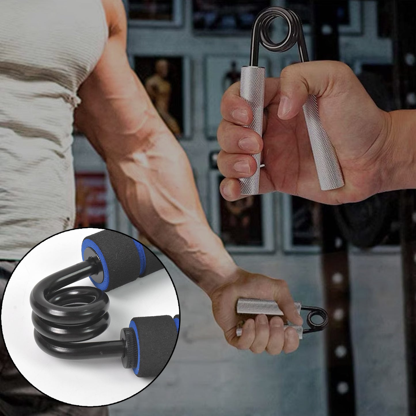 Challenge Hand Exerciser Hand Gripper Finger Strengthener ( 1 Pc 150 Lb )