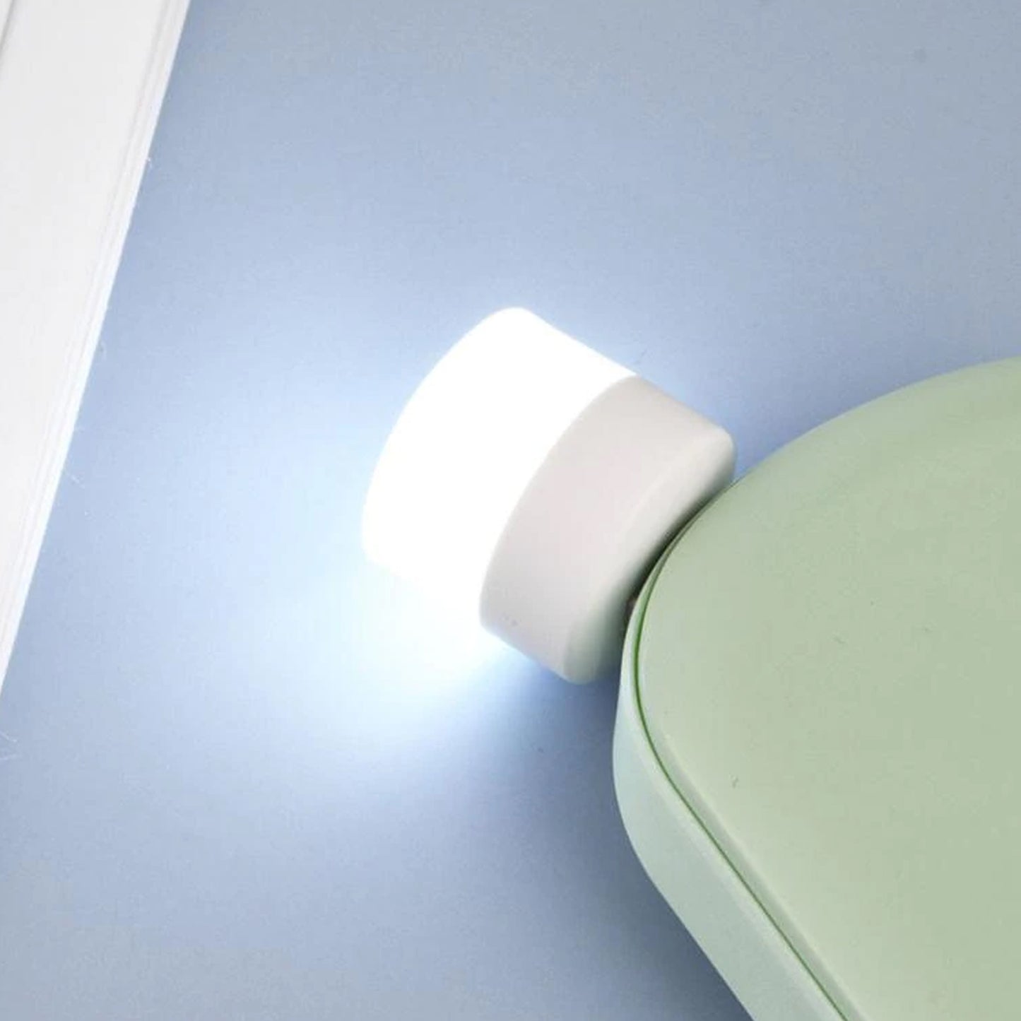 Usb Led Lamp Night Light Plug In Small Led Nightlight Mini Portable For Pc And Laptop.