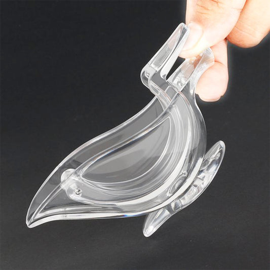 Manual Lemon Slice Squeezer Portable Transparent Fruit Juicer Orange Citrus Manual Bird Shape Hand Juicer For Orange Lemon Limefor Kitchen (Color Box)